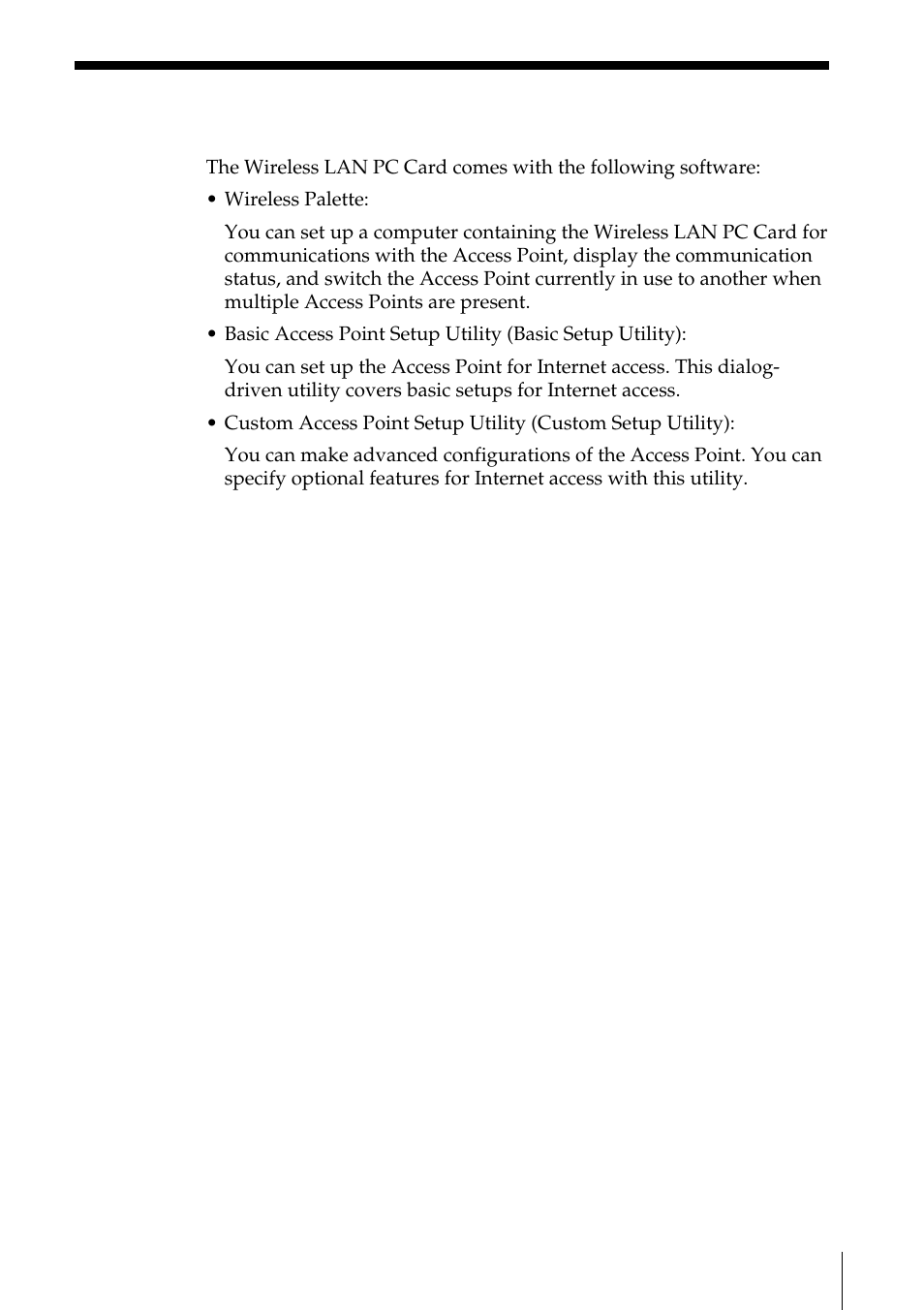 About the supplied software | Sony PCWA-C100 User Manual | Page 5 / 68