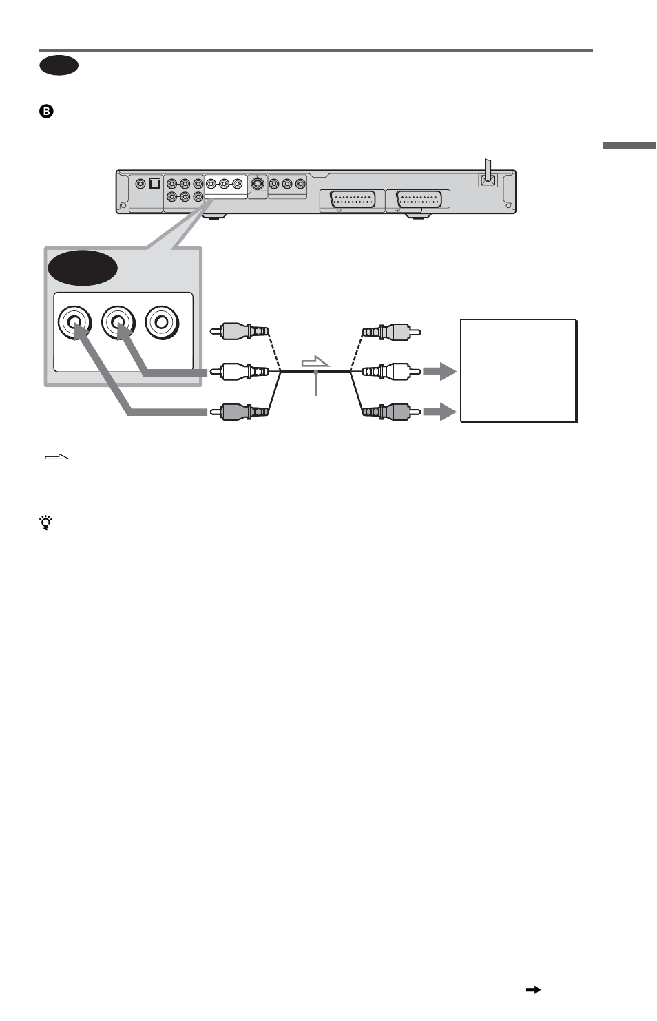 S (23), Connecting to your tv, Hook up s | Line out, Continued | Sony DVP-LS785V  EN User Manual | Page 23 / 104