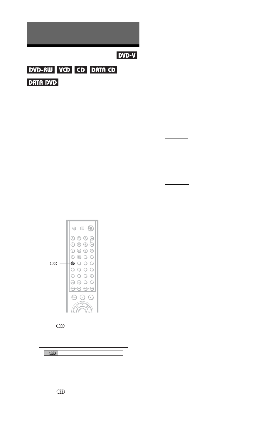 Sound adjustments, Changing the sound | Sony DVP-LS785V  EN User Manual | Page 52 / 104