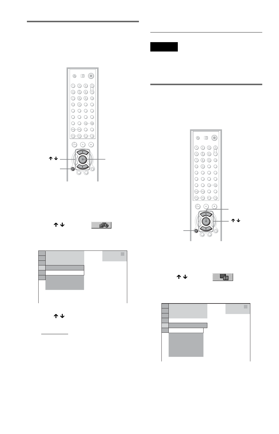 Setting the pace for a slide show (interval), Selecting the slides’ appearance (effect) | Sony DVP-LS785V  EN User Manual | Page 68 / 104