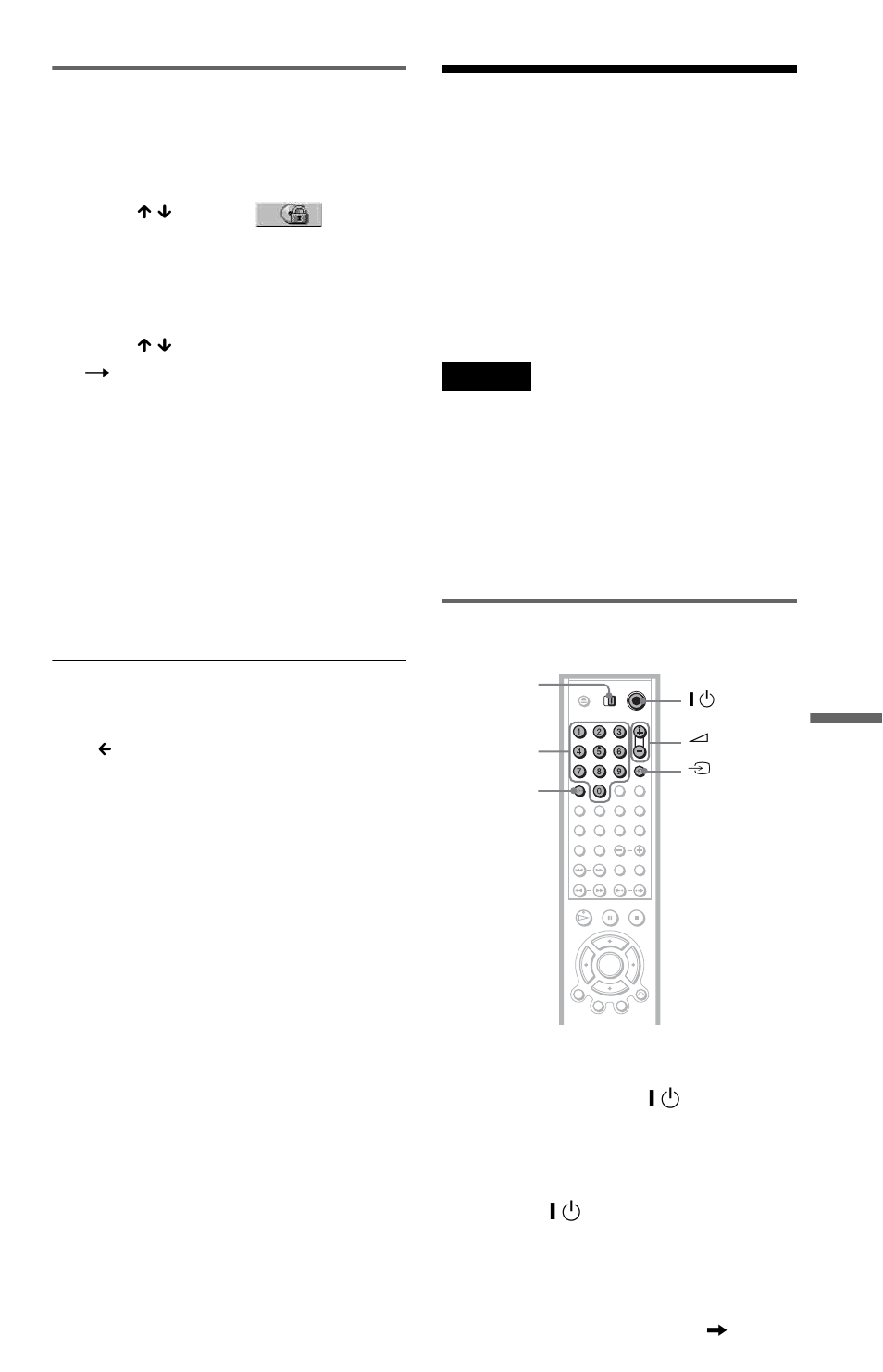 Remote, Changing the password, Controlling tvs with the remote | Sony DVP-LS785V  EN User Manual | Page 77 / 104