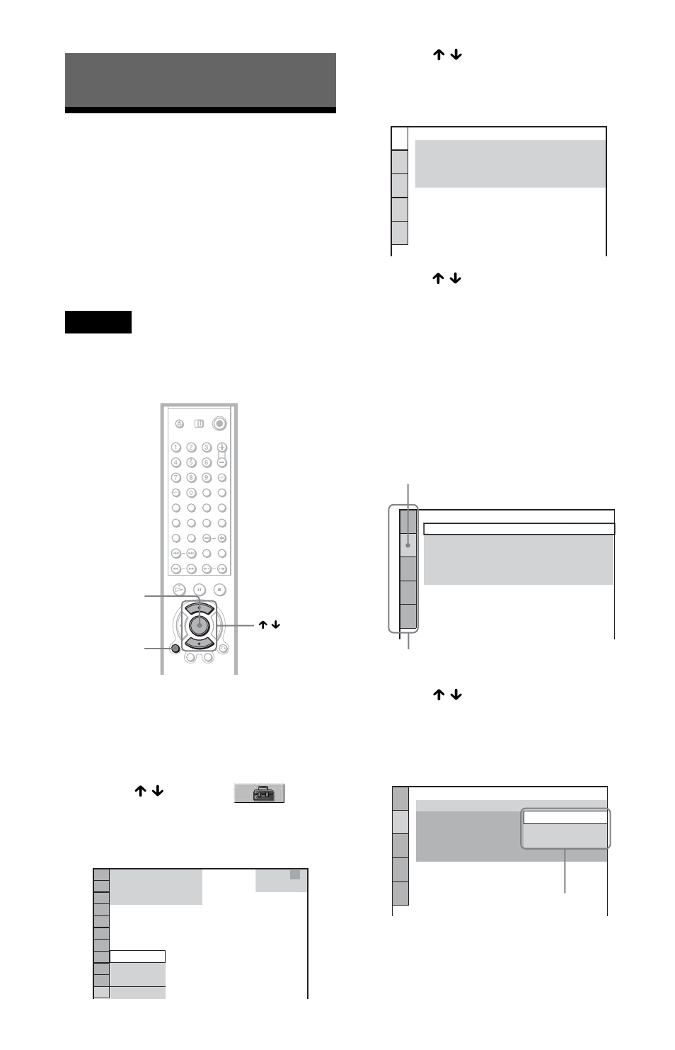 Settings and adjustments, Using the setup display, Press display when the player is in stop mode | Press x / x to select (setup), then press enter, Press x / x to select “custom,” then press enter, Press x / x to select an item, then press enter | Sony DVP-LS785V  EN User Manual | Page 80 / 104