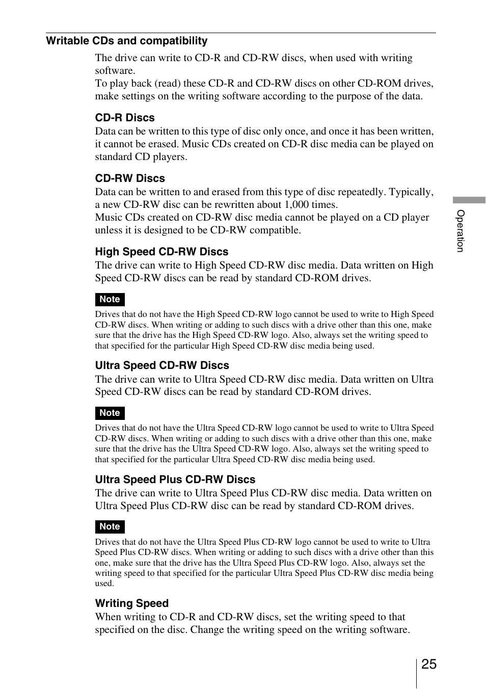 Sony DRU-830A User Manual | Page 25 / 36