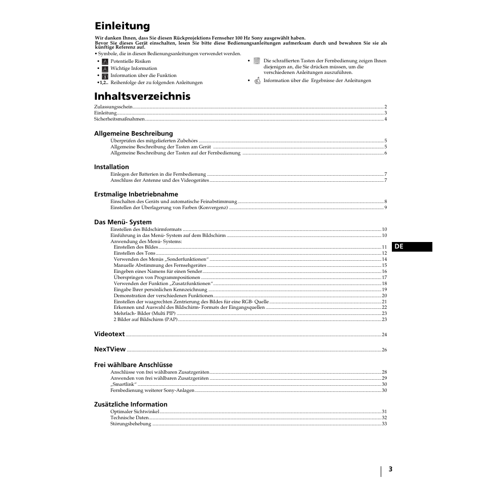 Sony KP-51PS2 User Manual | Page 103 / 229