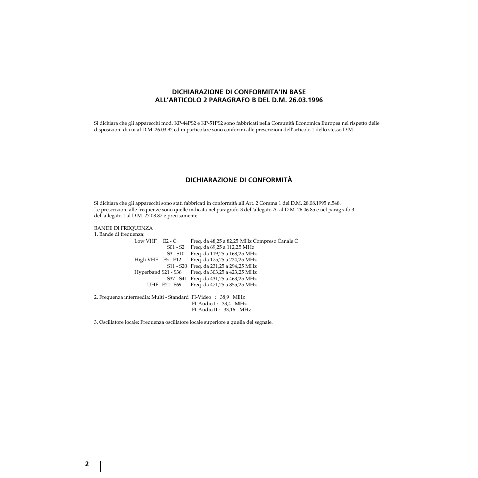 Sony KP-51PS2 User Manual | Page 70 / 229