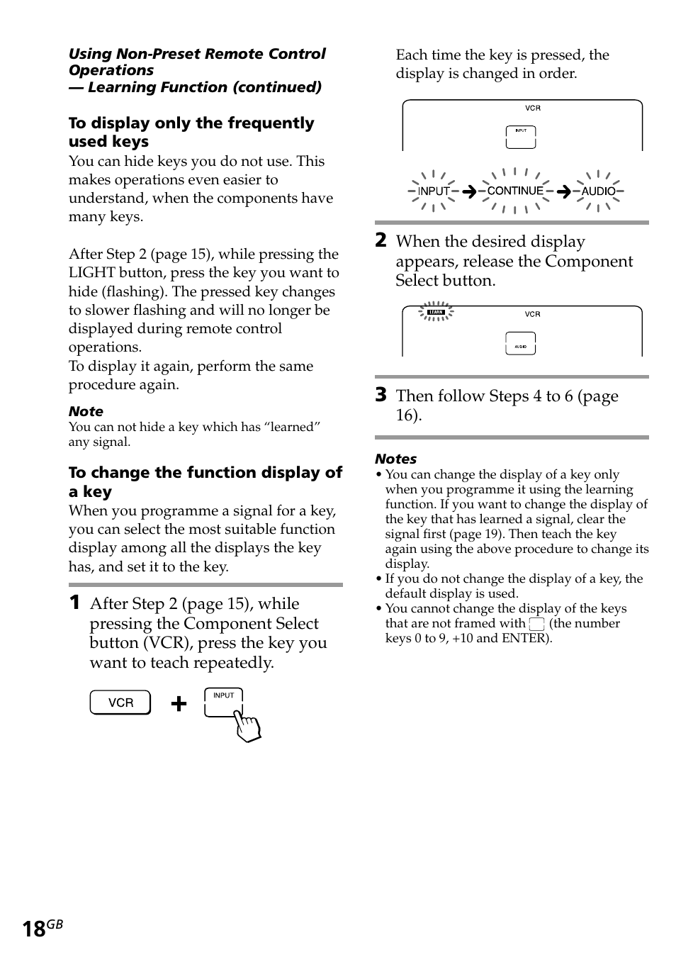 Sony RM-AV2500T User Manual | Page 18 / 140