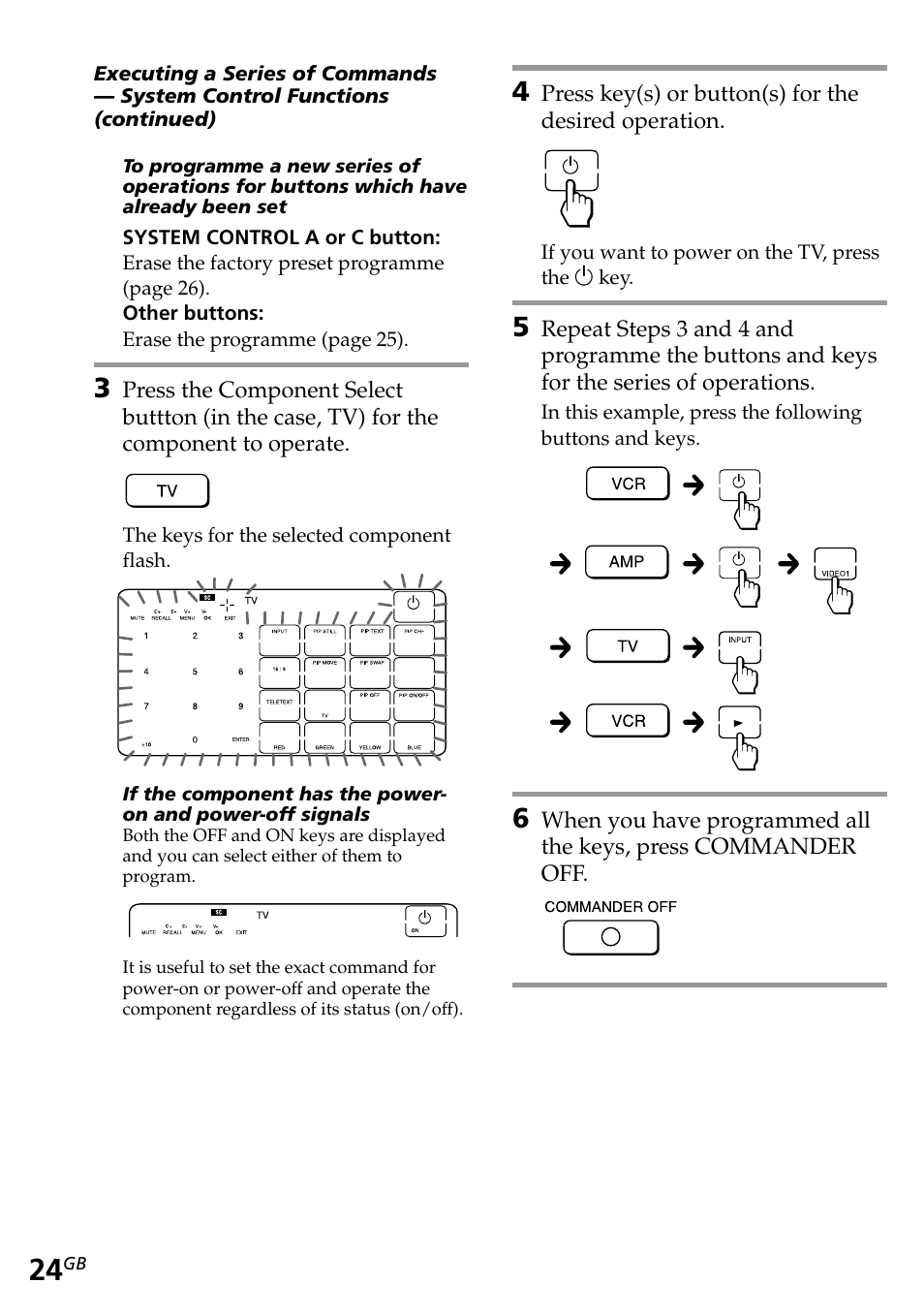 Sony RM-AV2500T User Manual | Page 24 / 140