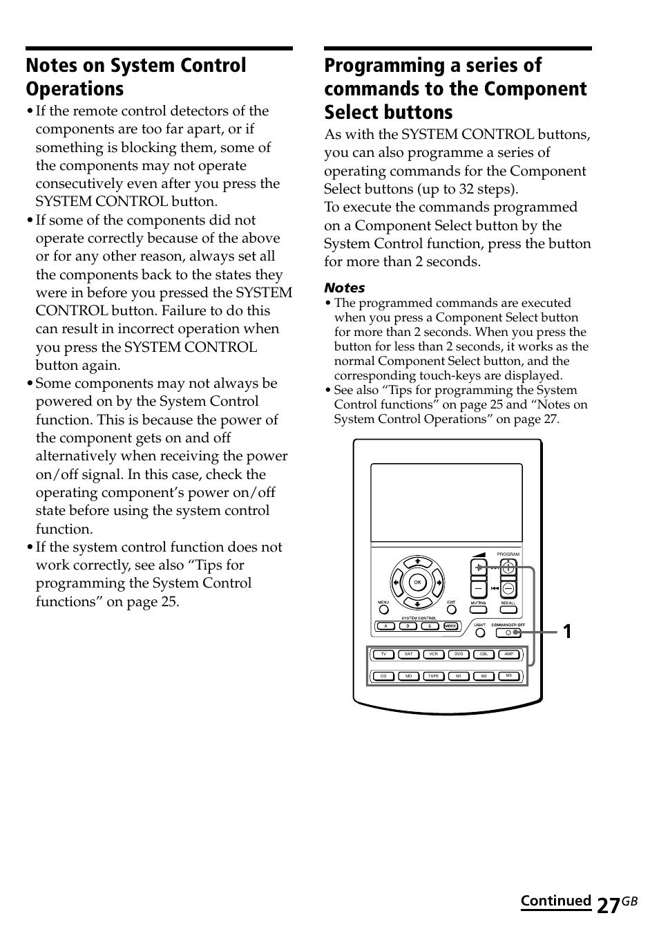 Sony RM-AV2500T User Manual | Page 27 / 140