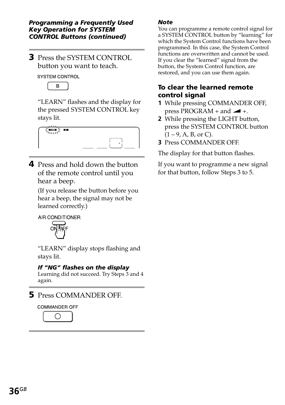 Sony RM-AV2500T User Manual | Page 36 / 140