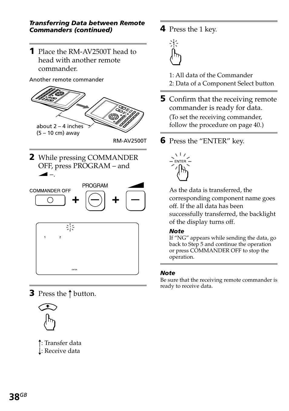 Sony RM-AV2500T User Manual | Page 38 / 140