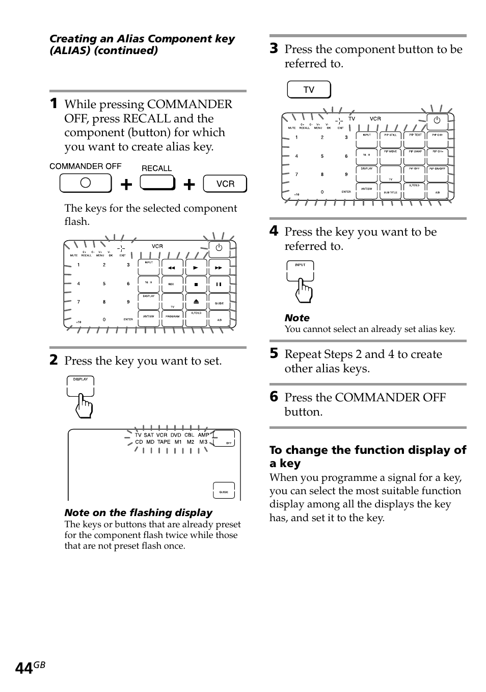 Sony RM-AV2500T User Manual | Page 44 / 140