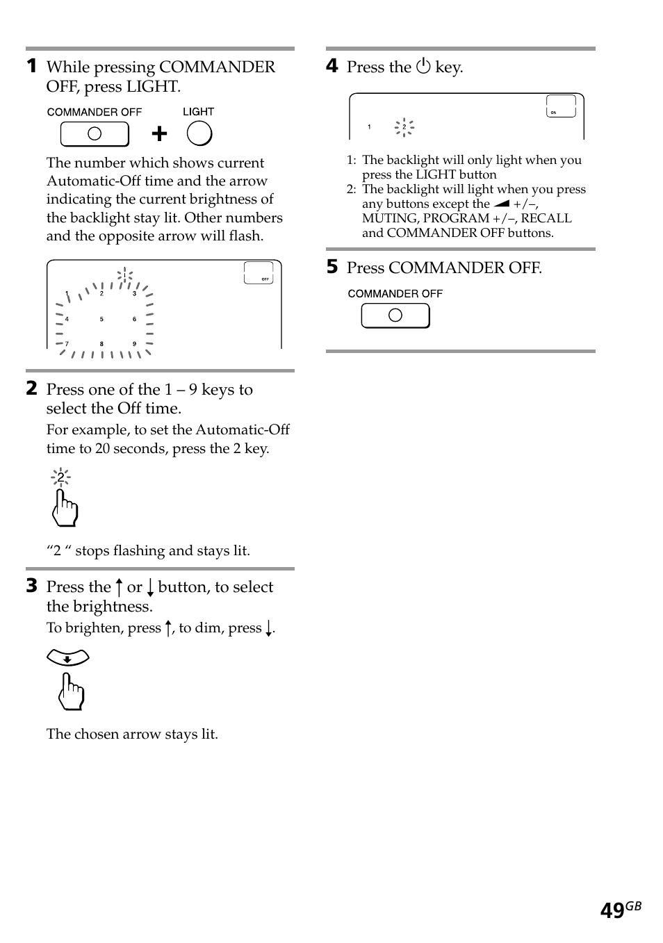 Sony RM-AV2500T User Manual | Page 49 / 140