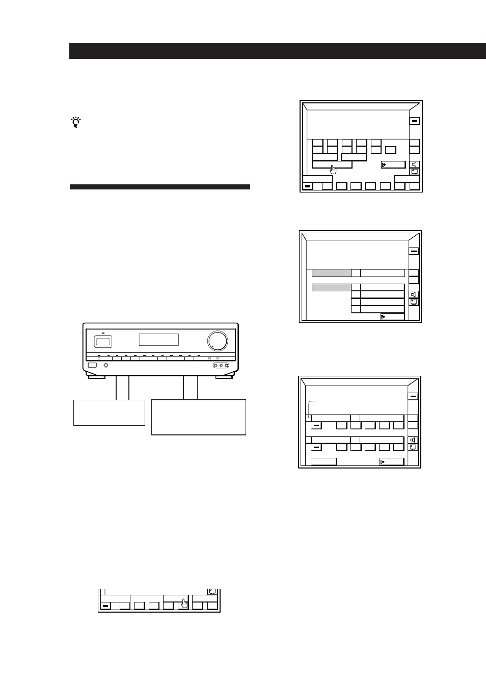 Grabación, Operaciones básicas 3 | Sony TA-VE800G User Manual | Page 114 / 181