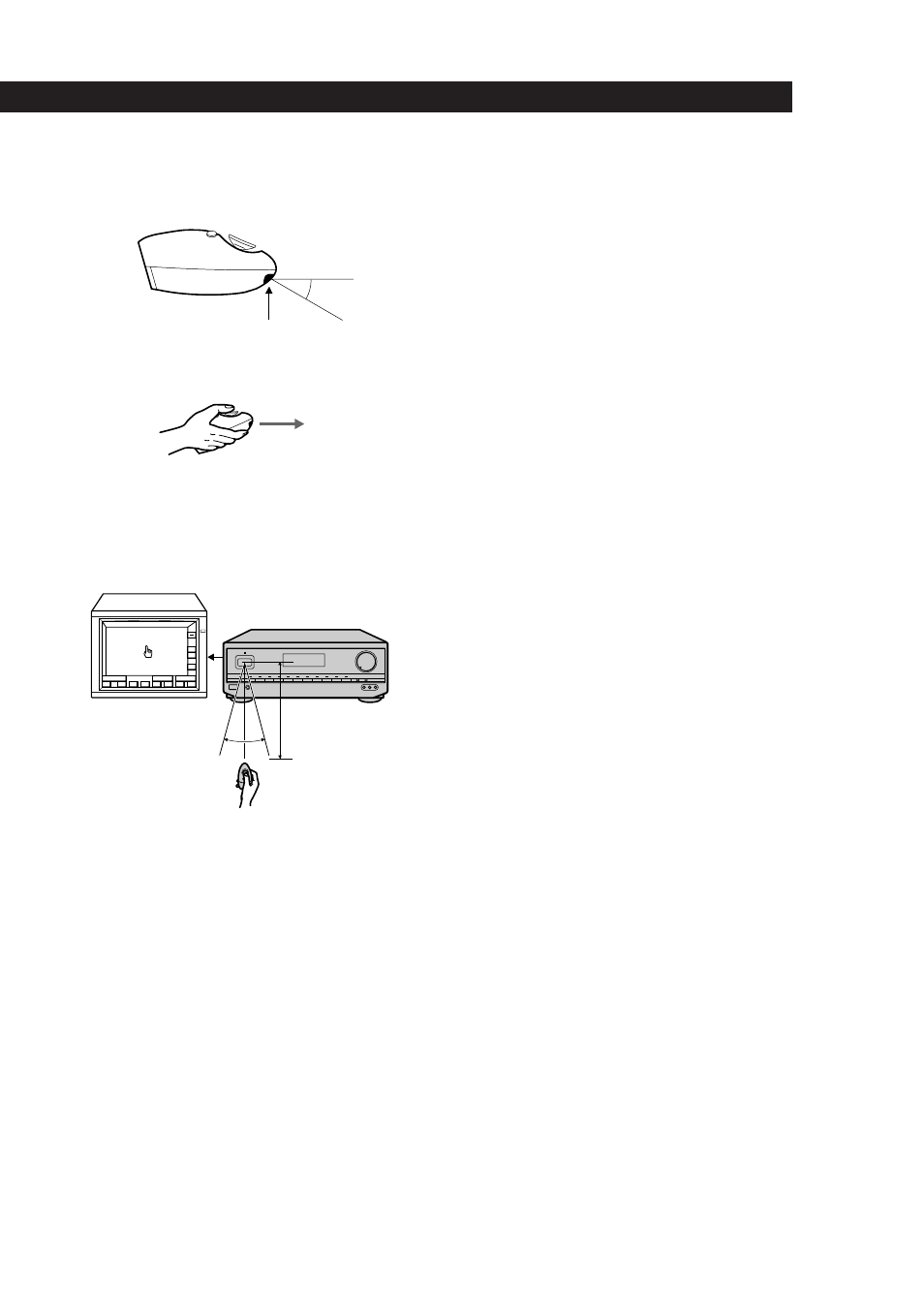 Preparing and using the remote, Hints on handling the remote | Sony TA-VE800G User Manual | Page 13 / 181