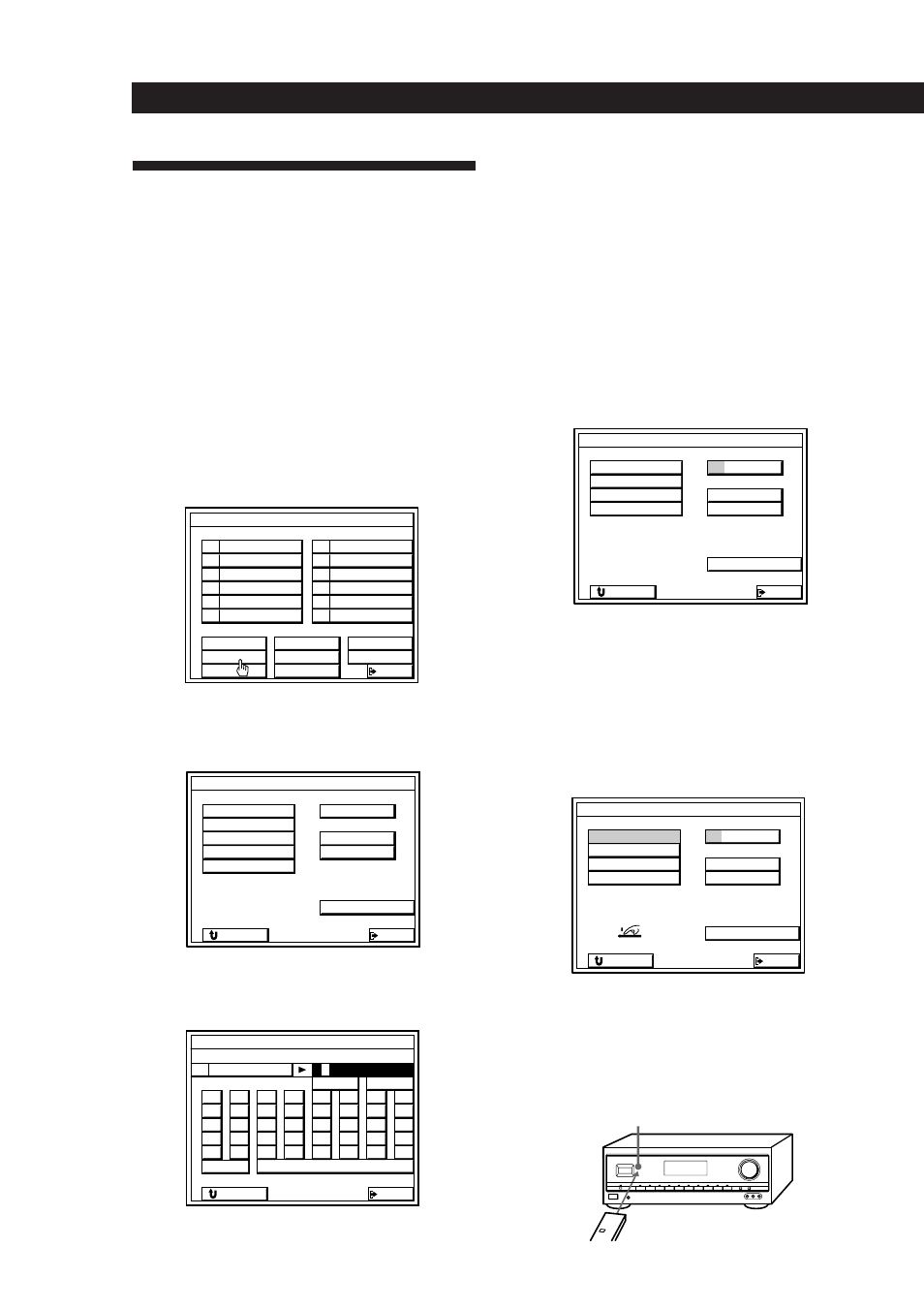 Preparação e utilização do telecomando | Sony TA-VE800G User Manual | Page 155 / 181