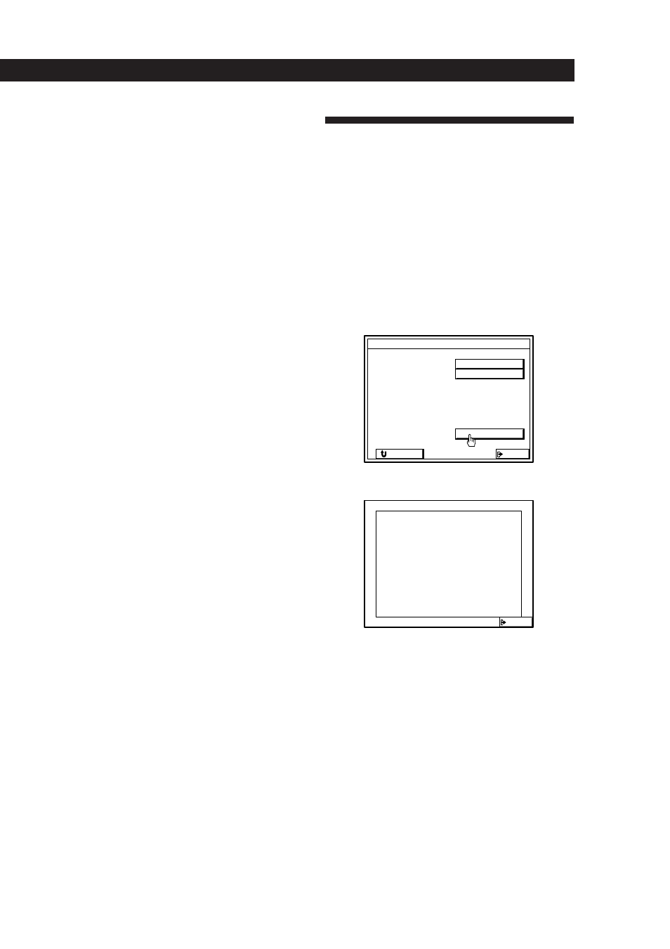 Ajuste da posição do mostrador no écran, Programações e ajustes | Sony TA-VE800G User Manual | Page 174 / 181