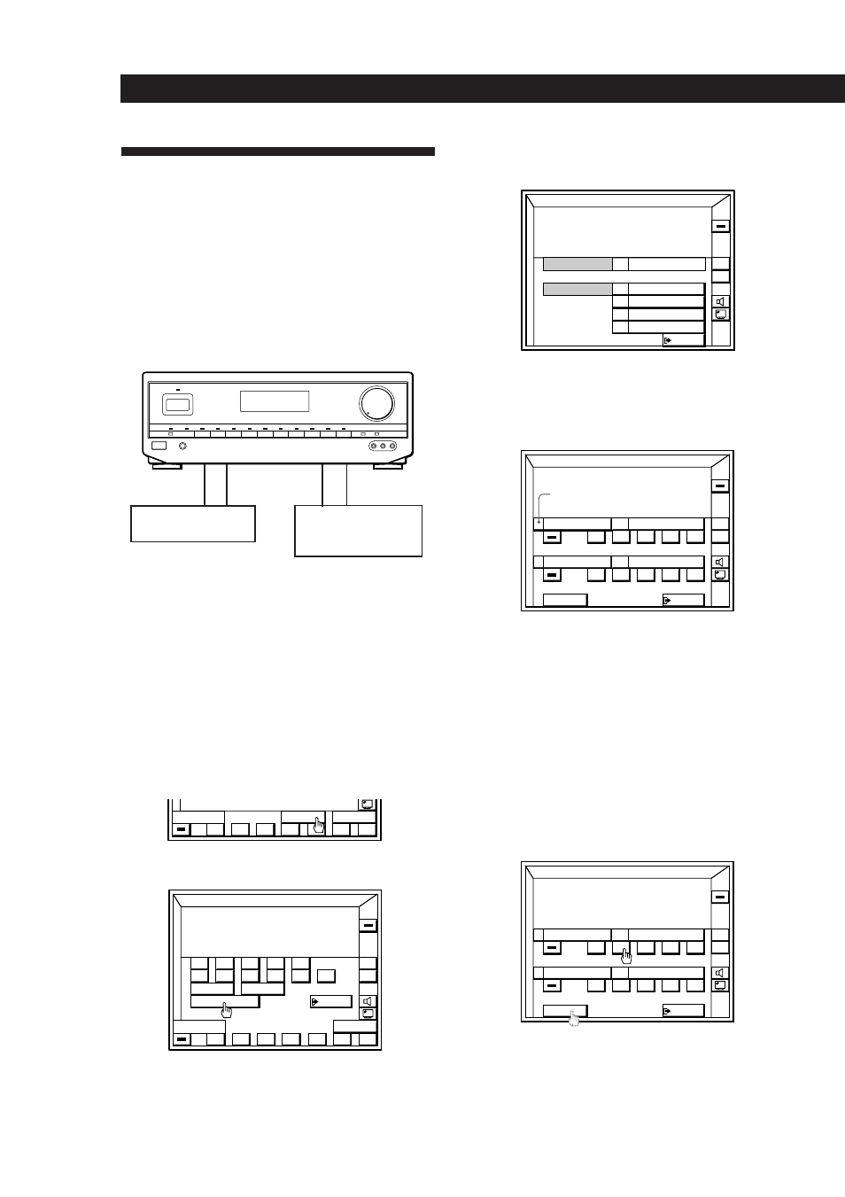 Recording, Basic operations | Sony TA-VE800G User Manual | Page 24 / 181