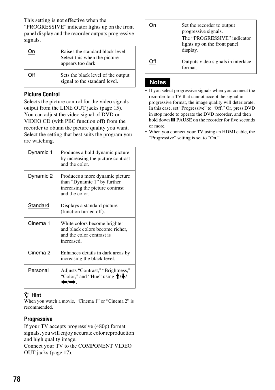 Sony RDR-GX355 User Manual | Page 78 / 128