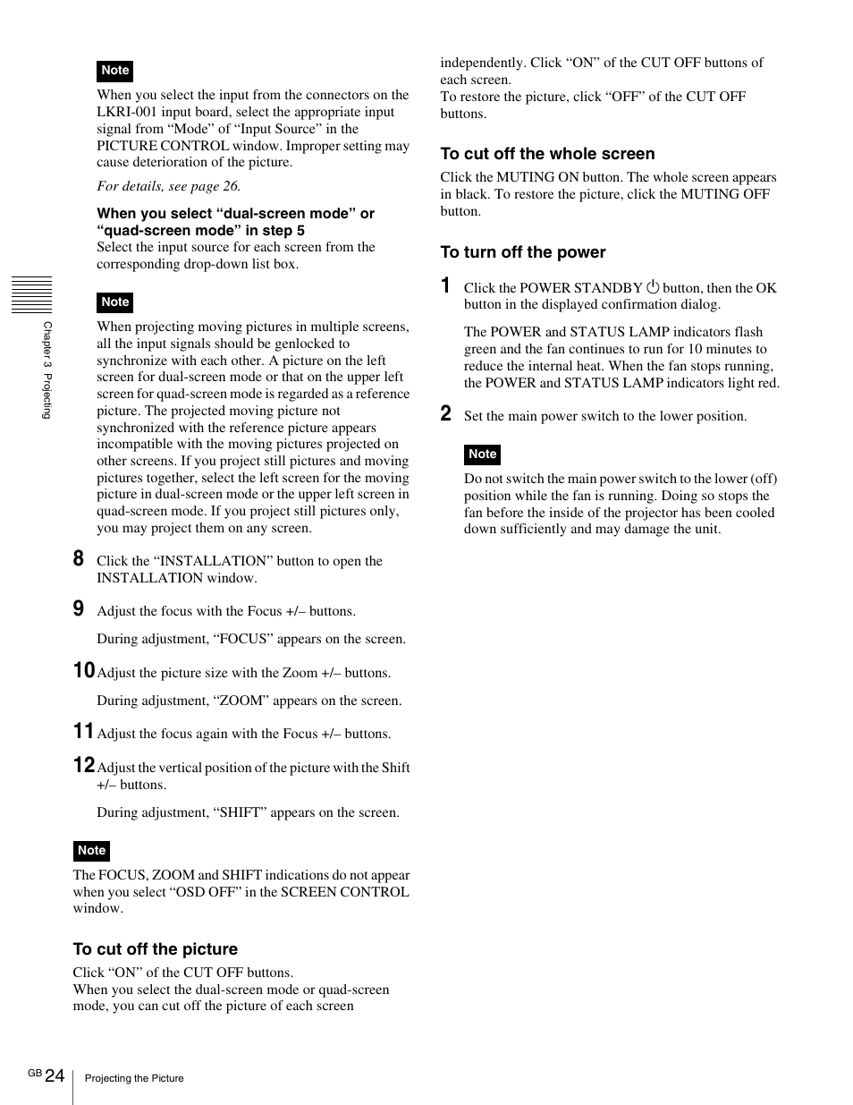 Sony SRX- R110 User Manual | Page 24 / 38