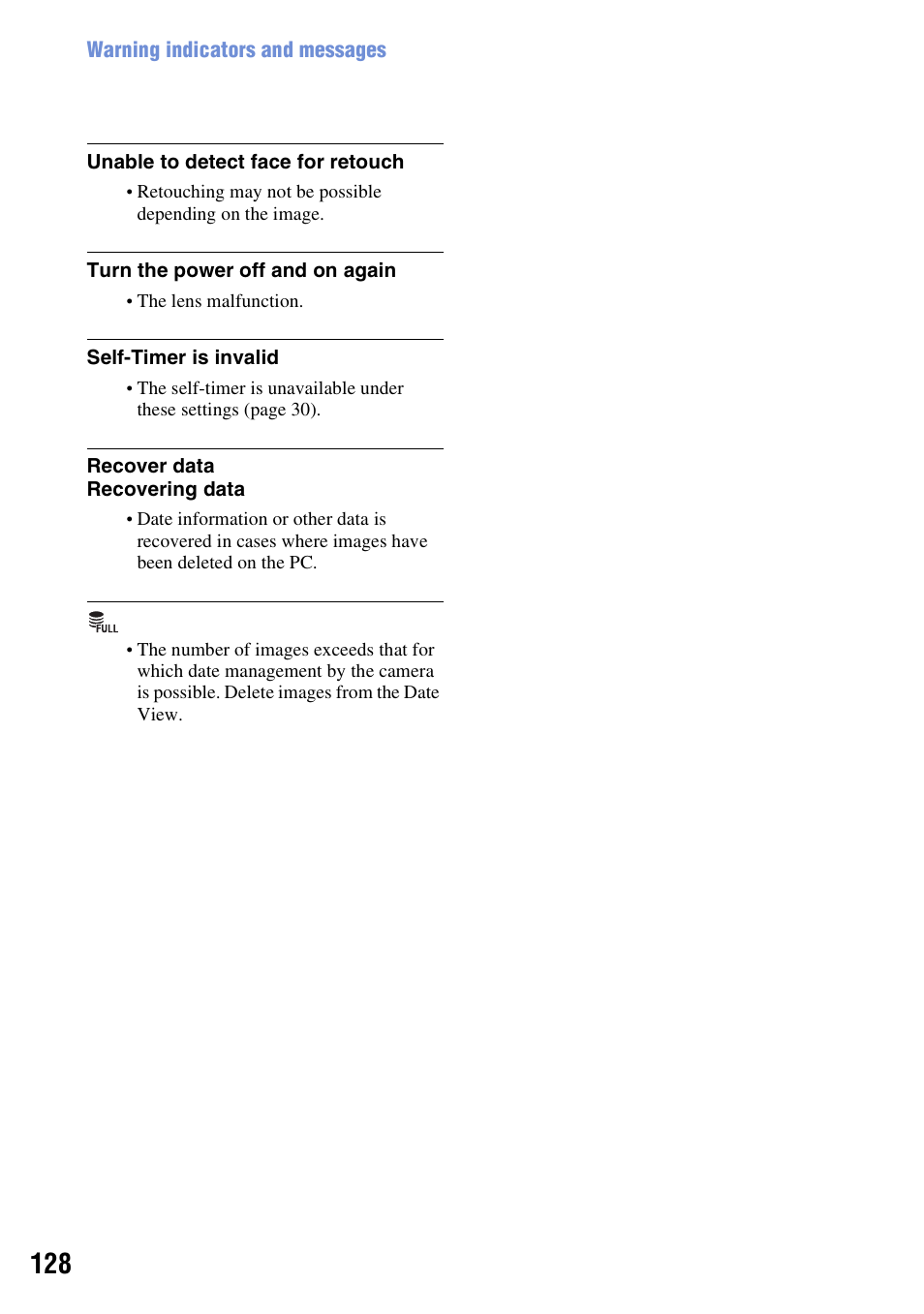 Sony Cyber-shot 3-294-896-12(1) User Manual | Page 128 / 138