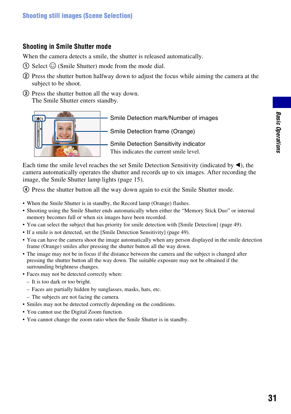 Sony Cyber-shot 3-294-896-12(1) User Manual | Page 31 / 138