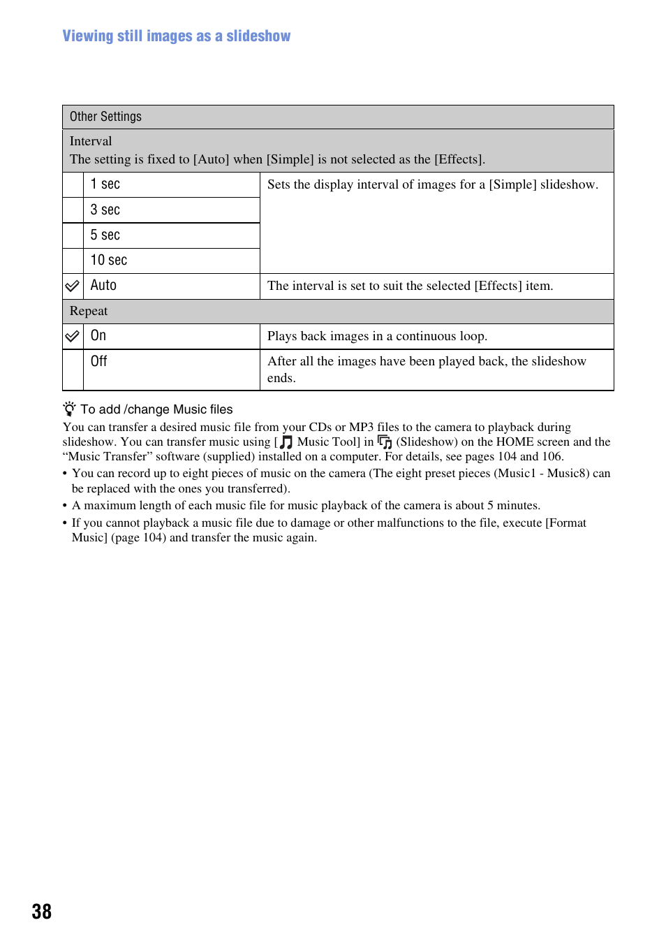 Sony Cyber-shot 3-294-896-12(1) User Manual | Page 38 / 138