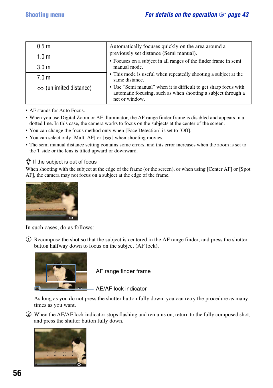 Sony Cyber-shot 3-294-896-12(1) User Manual | Page 56 / 138