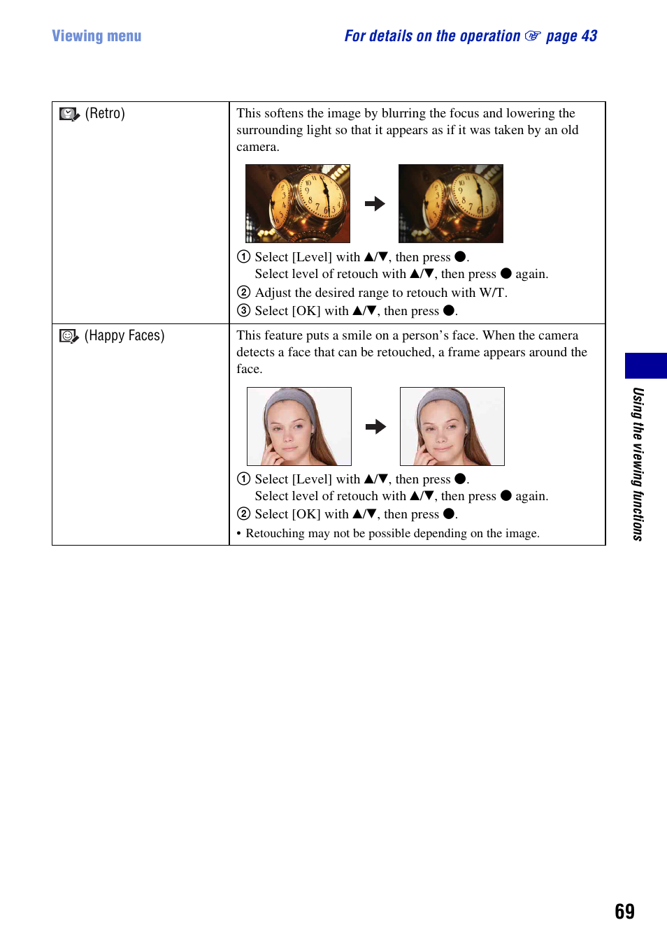 Sony Cyber-shot 3-294-896-12(1) User Manual | Page 69 / 138