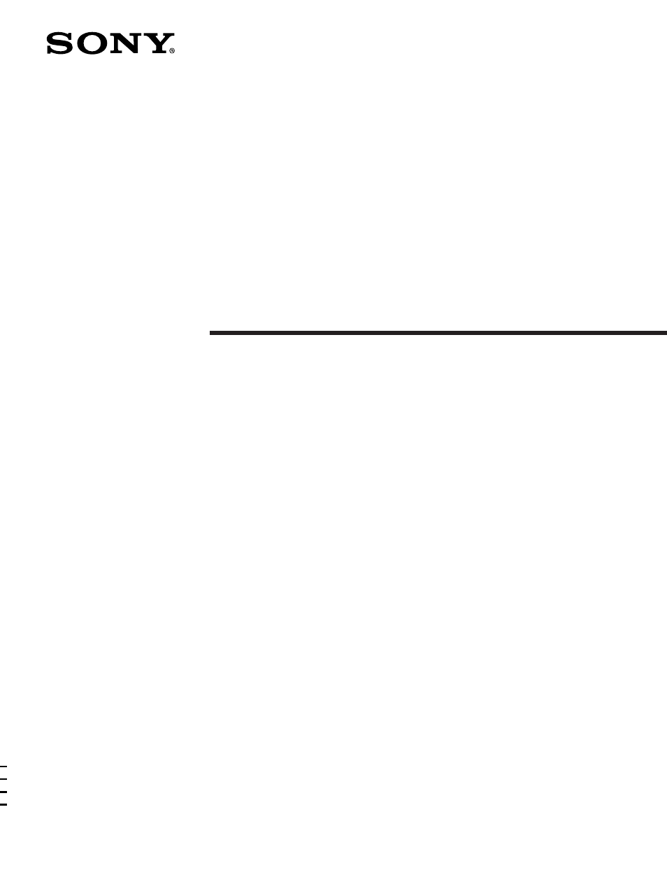 Sony HT-K170 User Manual | 23 pages