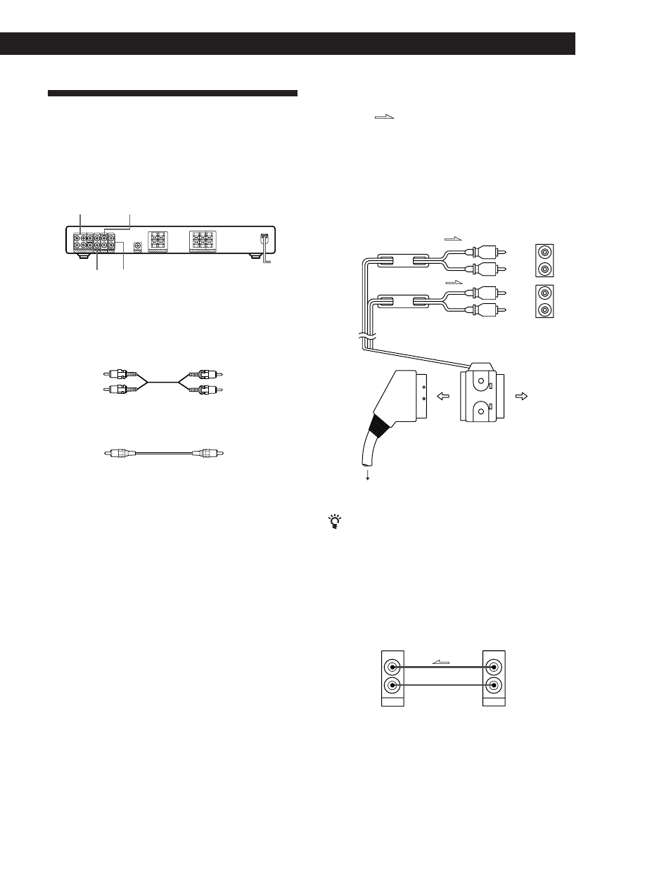 Video component hookups 5, Video component hookups, Getting started | Overview, Hookups, Continued) | Sony HT-K170 User Manual | Page 5 / 23