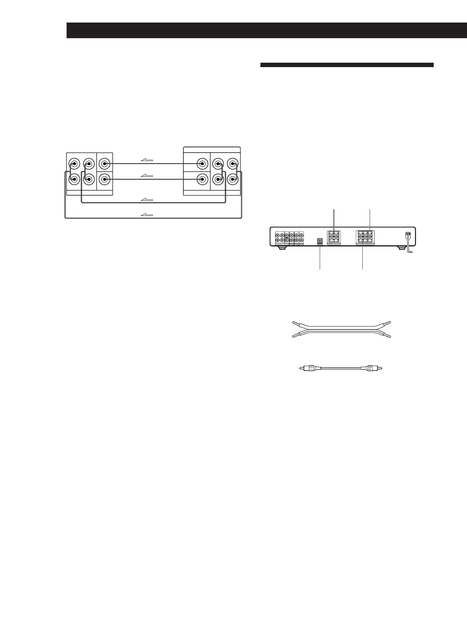 Speaker system hookups and setups 6, Speaker system hookups and setups, Getting started | Overview | Sony HT-K170 User Manual | Page 6 / 23