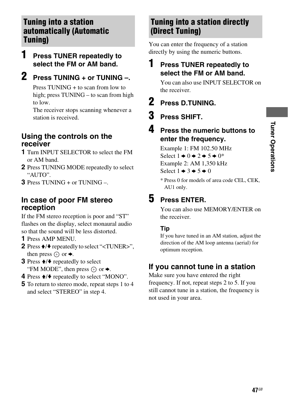 Sony STR-DH810 User Manual | Page 47 / 104