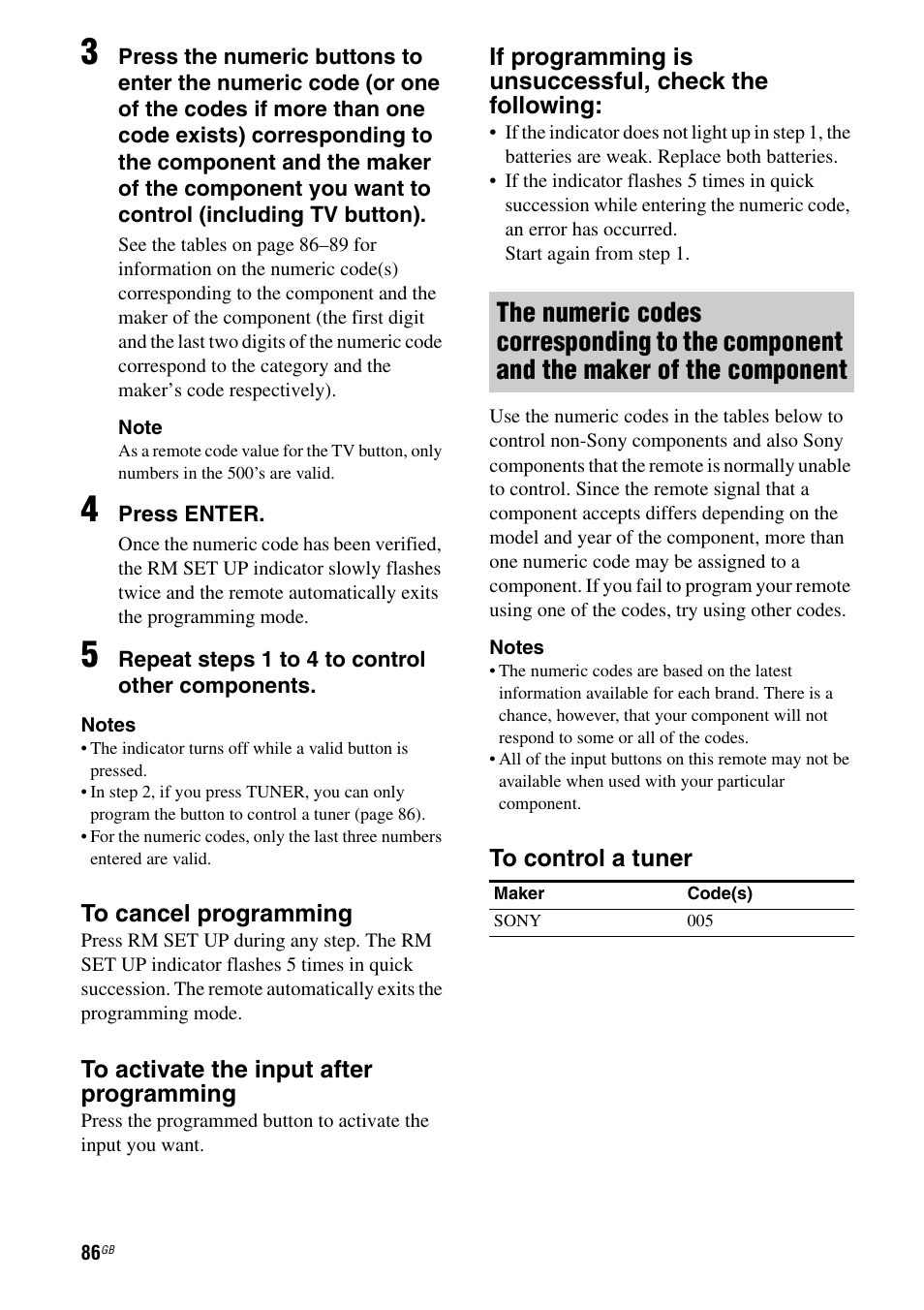 Sony STR-DH810 User Manual | Page 86 / 104