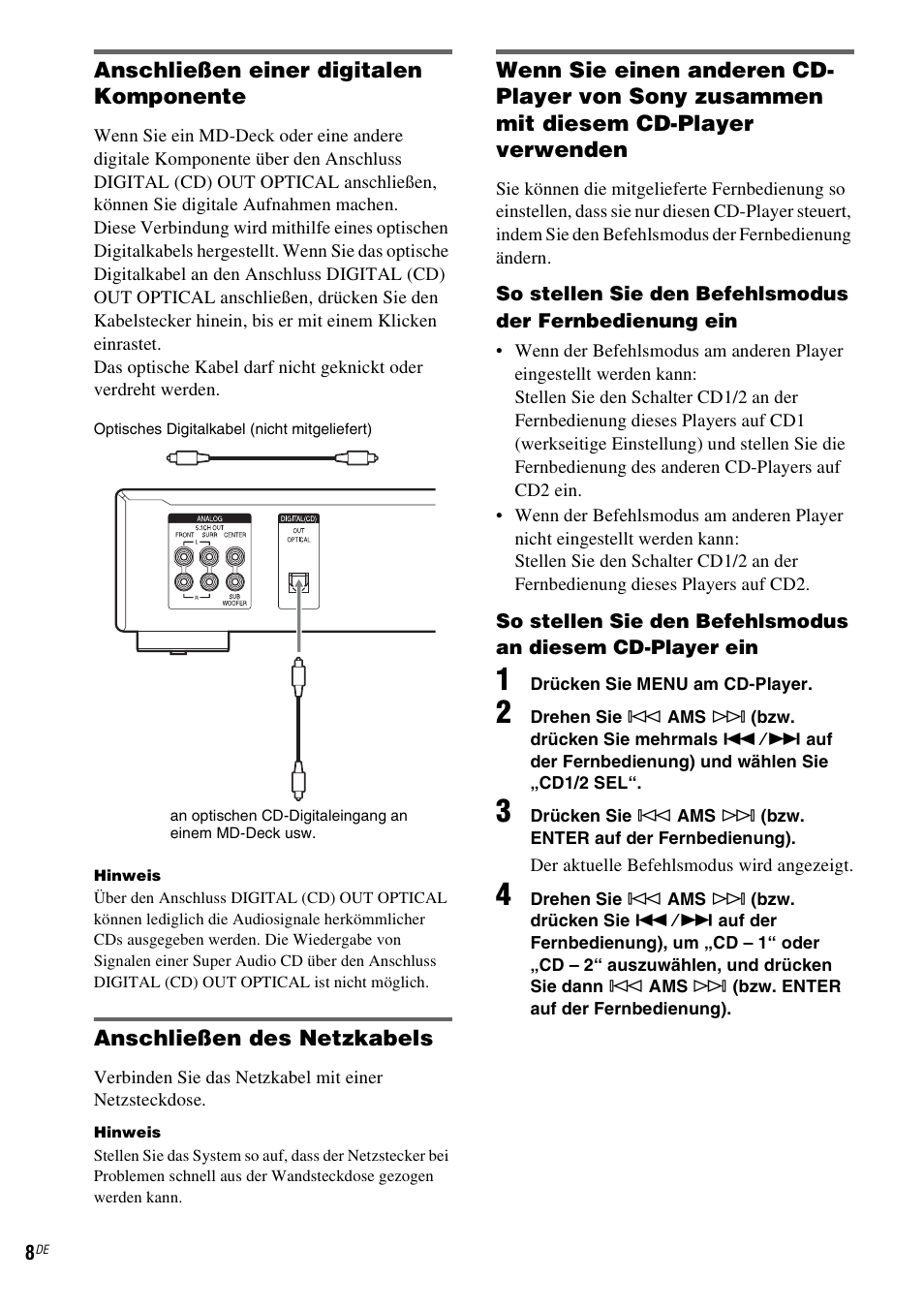 Sony SCD-XE597 User Manual | Page 56 / 96