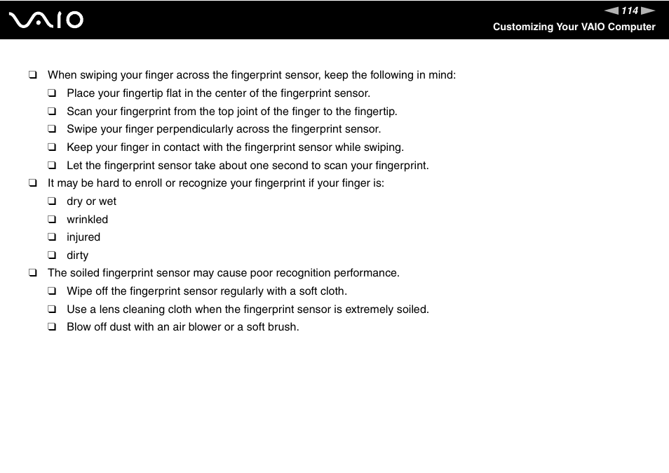 Sony VGN-SZ200 User Manual | Page 114 / 224