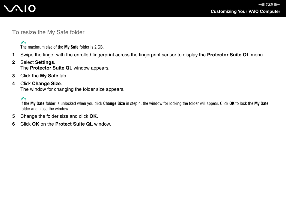 Sony VGN-SZ200 User Manual | Page 125 / 224