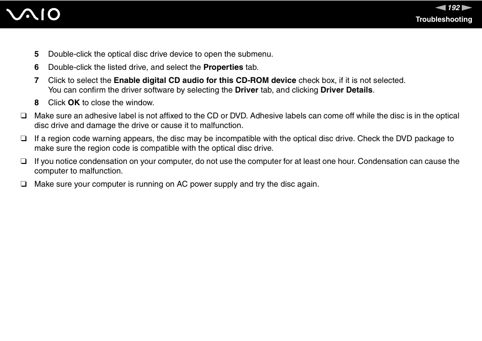 Sony VGN-SZ200 User Manual | Page 192 / 224