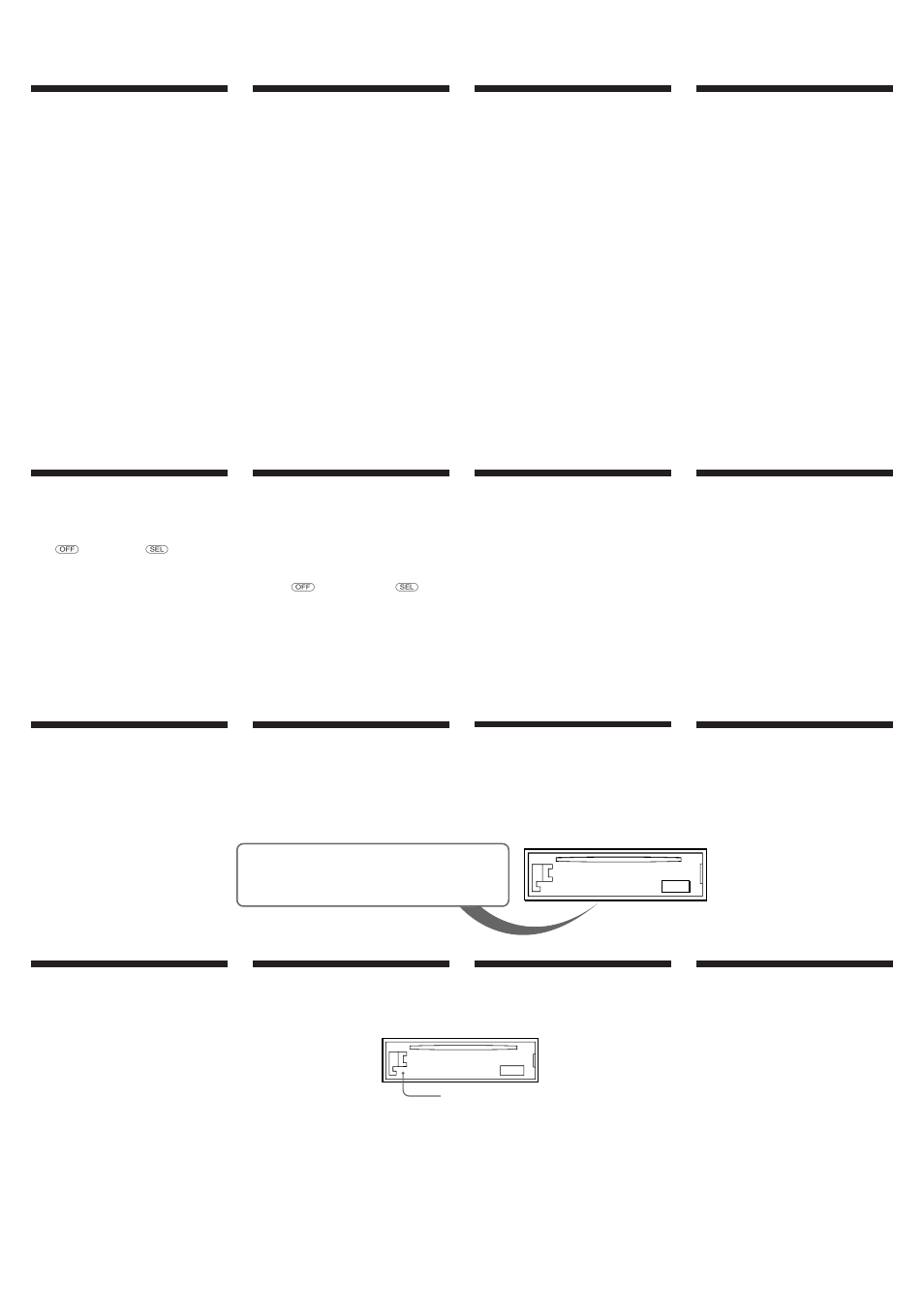 Connections, Conexiones | Sony CDX-4160 User Manual | Page 3 / 4