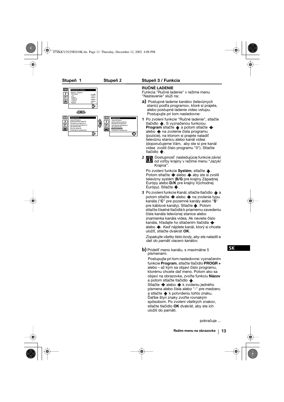 Sony KV-25RE10K User Manual | Page 133 / 142