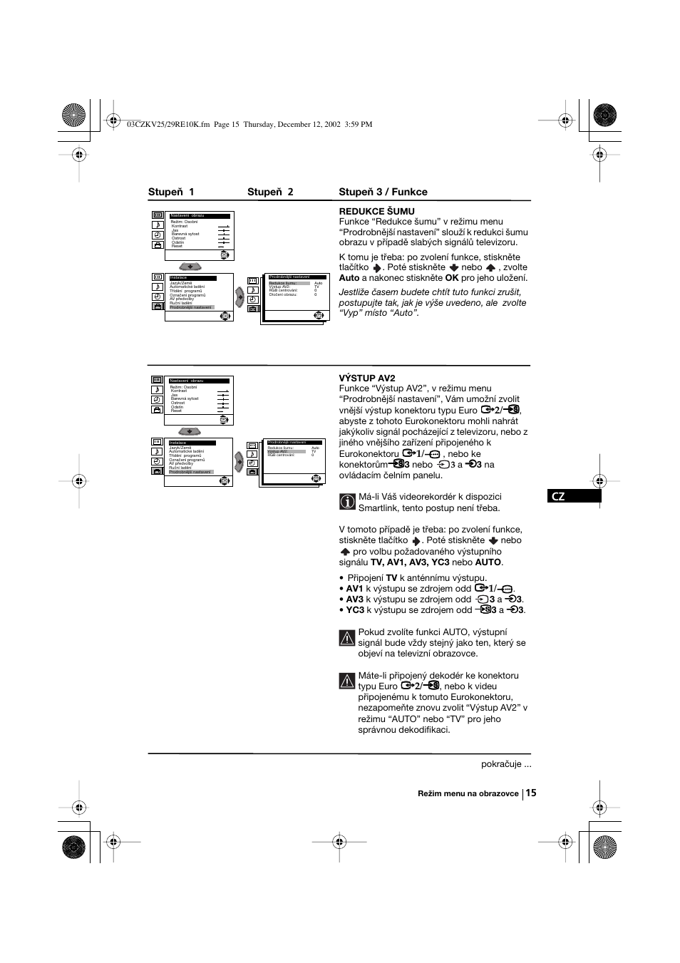 Sony KV-25RE10K User Manual | Page 55 / 142