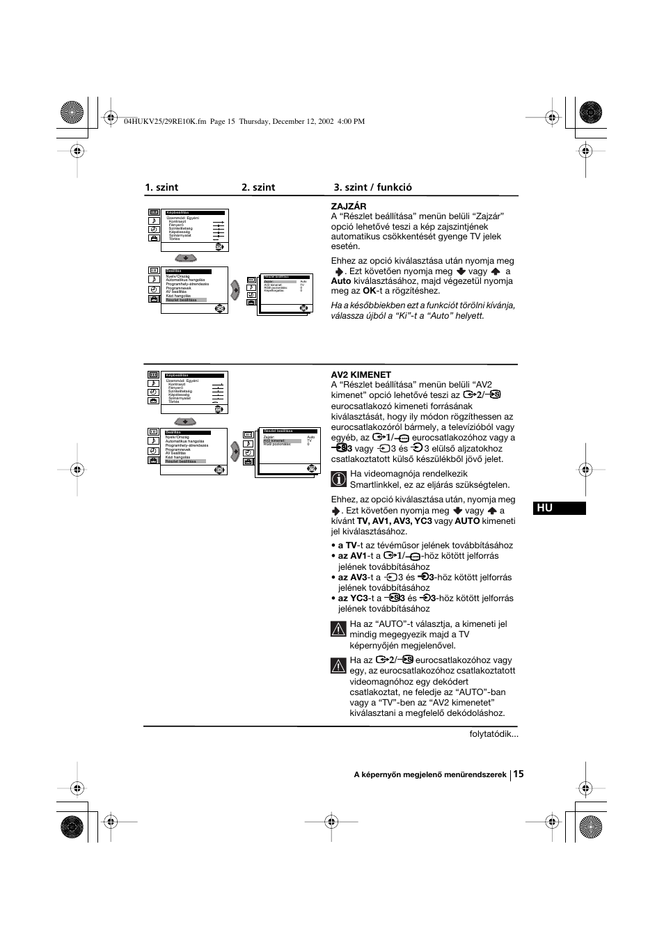 Sony KV-25RE10K User Manual | Page 75 / 142