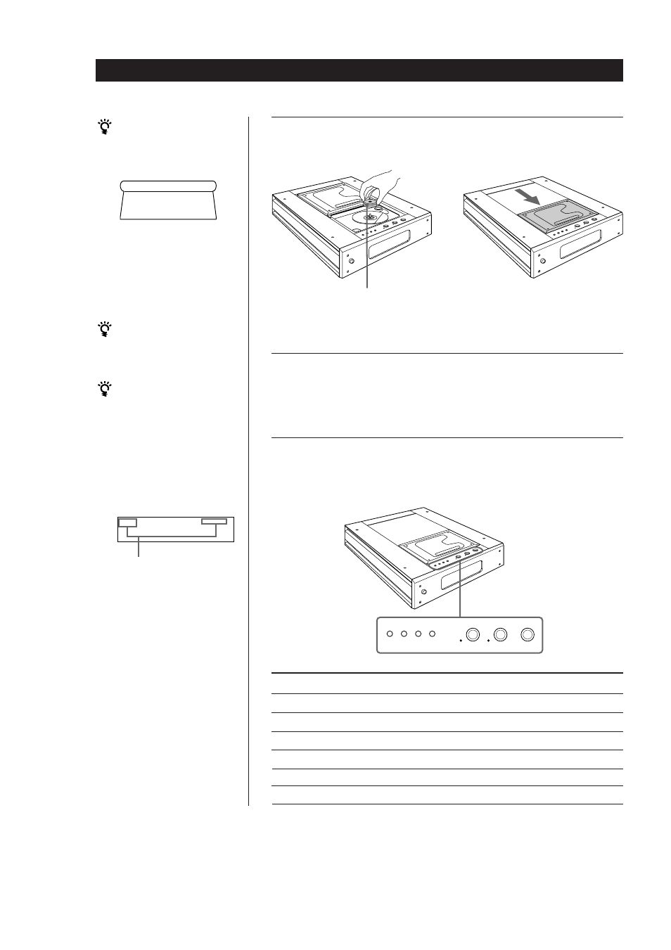 Basic operations | Sony CDP-X5000 User Manual | Page 8 / 90