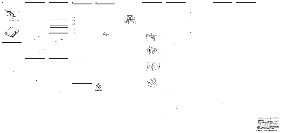 Avls, Hold, 3led | Sony MZ-E610 User Manual | Page 2 / 2