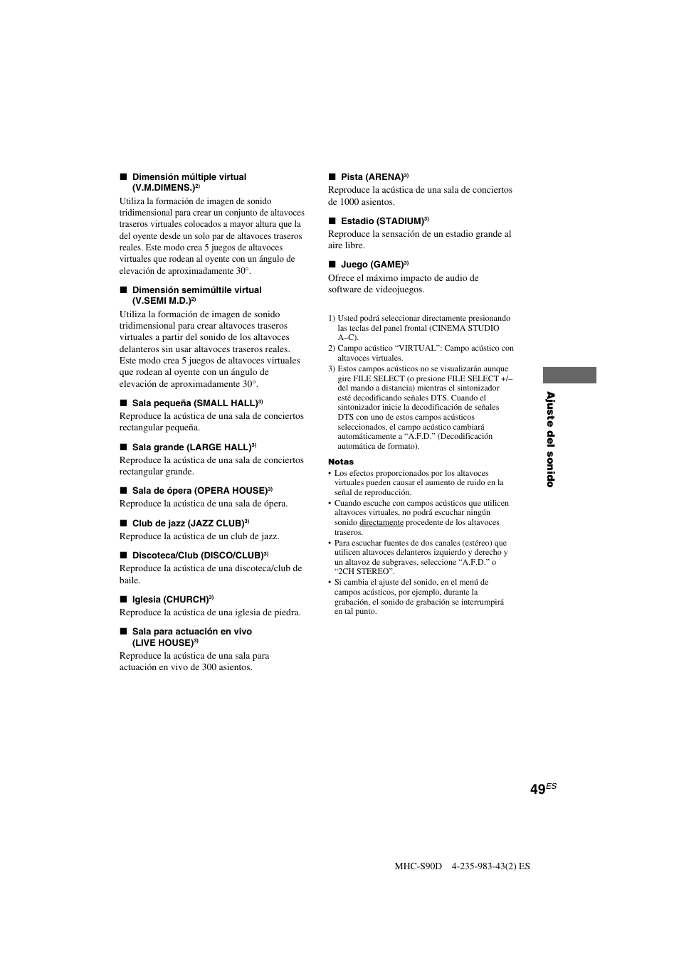 Sony MHC-S90D User Manual | Page 201 / 228