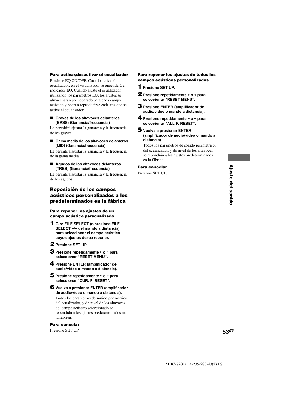 Sony MHC-S90D User Manual | Page 205 / 228