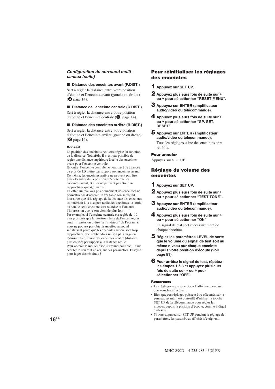 Sony MHC-S90D User Manual | Page 92 / 228