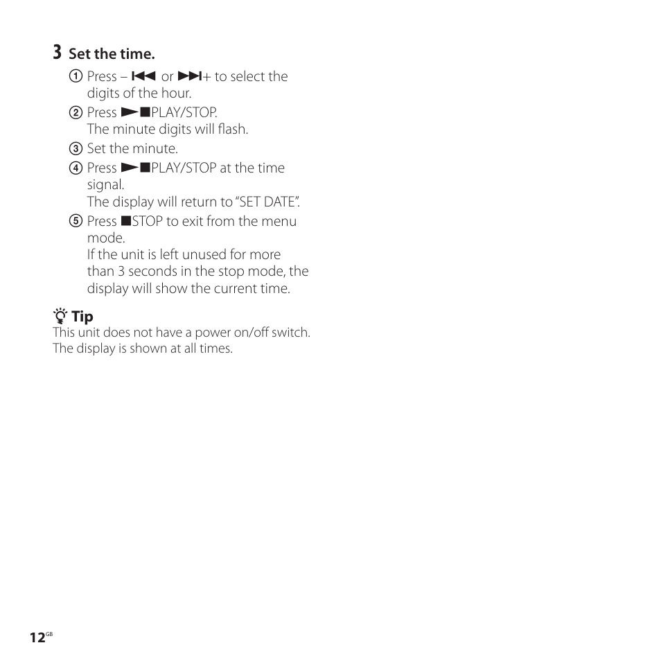 Sony ICD-P520 User Manual | Page 12 / 56