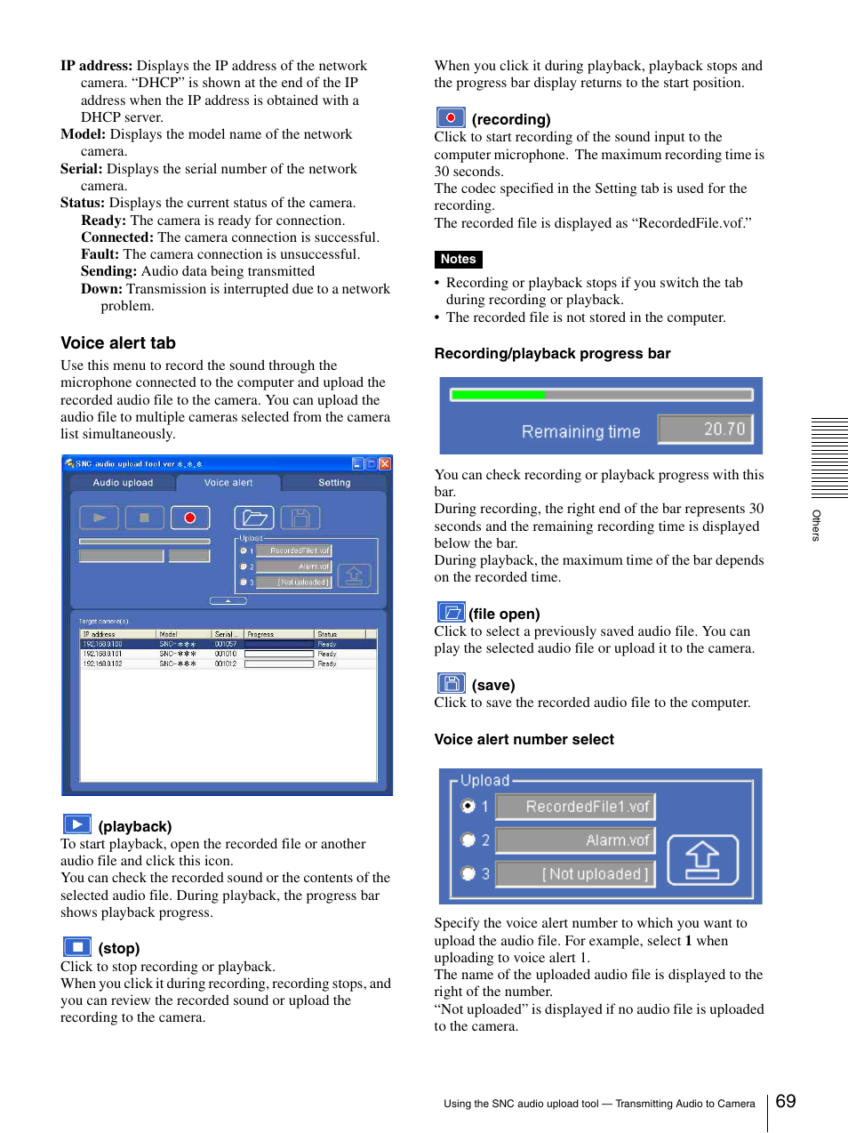 Sony IPELA SNC-P1 User Manual | Page 69 / 80
