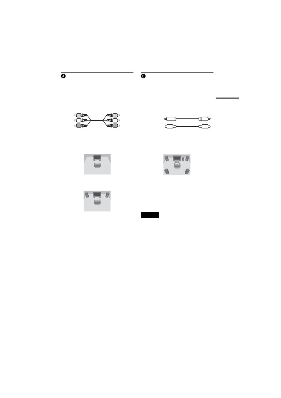 Connecting to audio l/r input jacks, Connecting to a digital audio input jack | Sony DVP-NC66K User Manual | Page 19 / 84