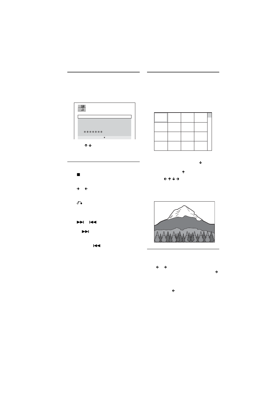 Selecting an mp3 audio track, Selecting a jpeg image file | Sony DVP-NC66K User Manual | Page 56 / 84